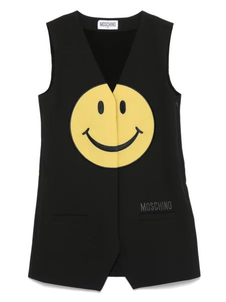 Sukienka dziecięca Moschino czarna