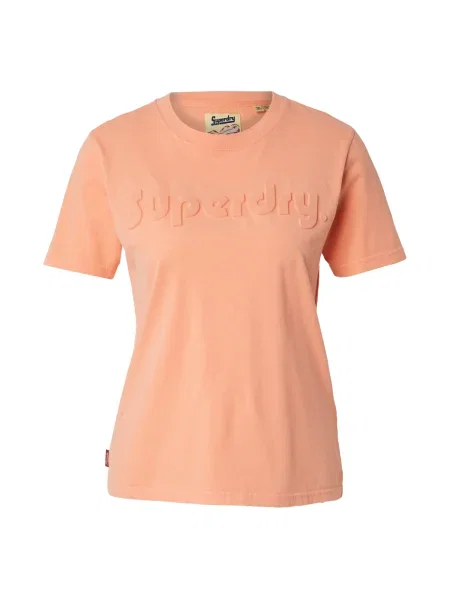 Superdry Tricou caisă portocaliu