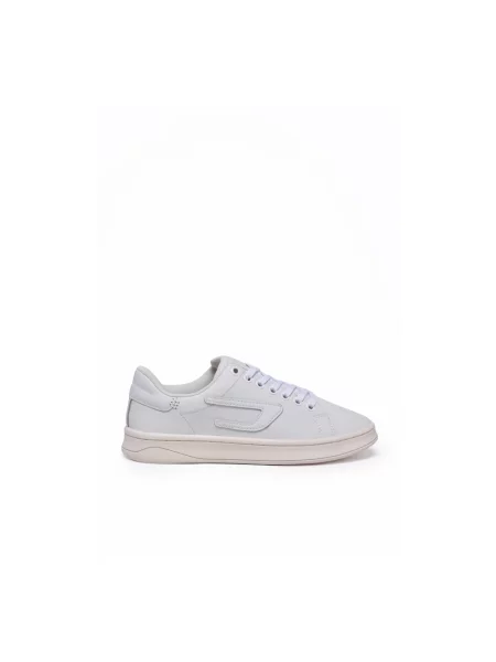 Sneakersy Diesel skórzane białe