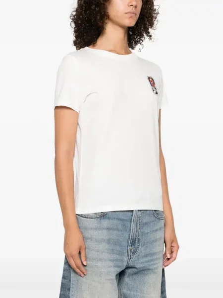 Top Kenzo cu imagine alb