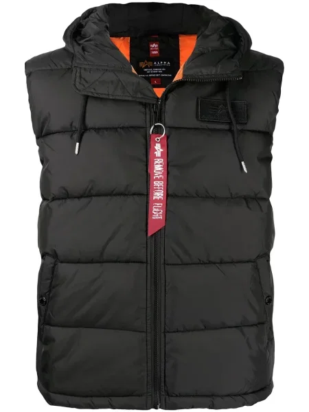 Vestă Alpha Industries cu autograf negru