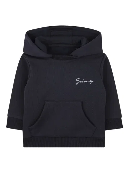 Dětska mikina s kapucí Givenchy modrá