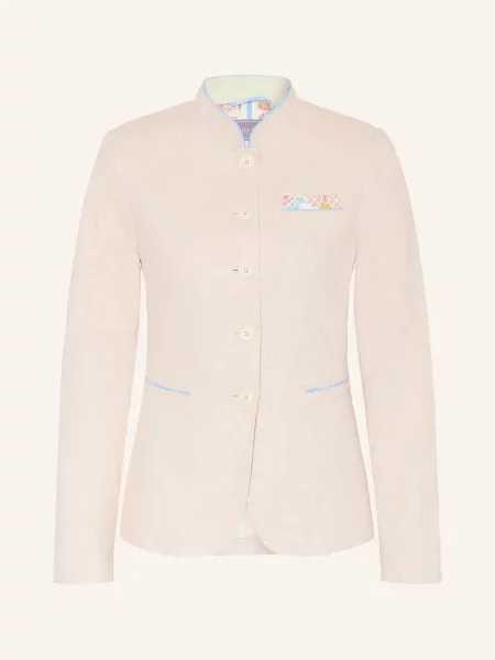 White Label Kurtka Z Lnem beige biała