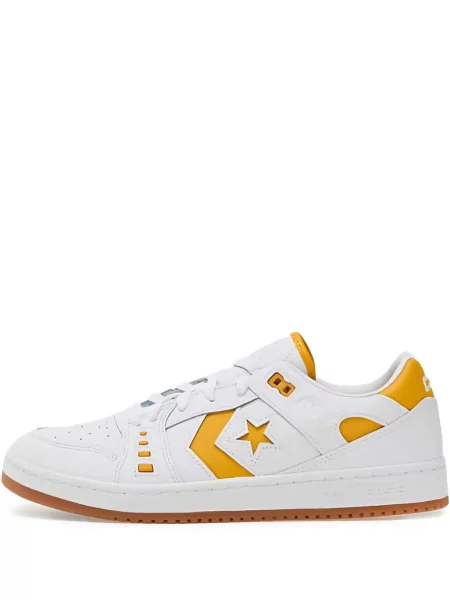 Plátěné tenisky Converse One Star na platformě šedé