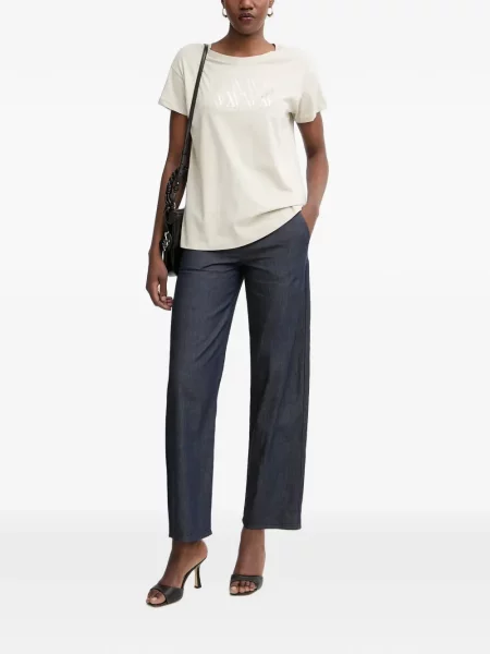 Scurt tricou Armani Exchange cu imagine