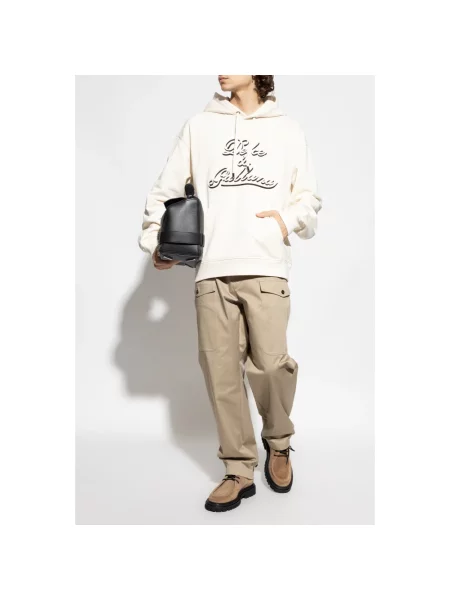 Bluza Dolce And Gabbana z logo beżowa