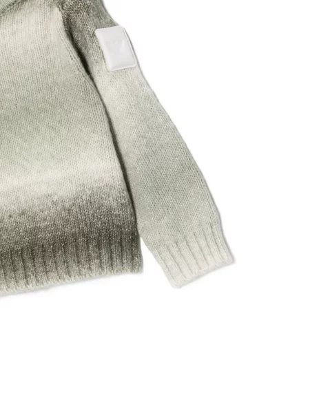 Sweter dziecięcy Emporio Armani zielony