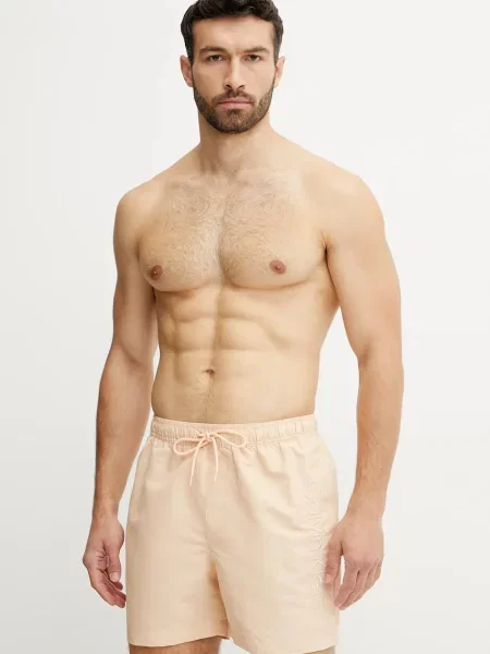 Плувни шорти Calvin Klein бежово