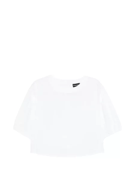 Bluză Emporio Armani alb