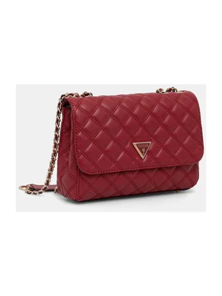Guess torebka crossbody GIULLY czerwona