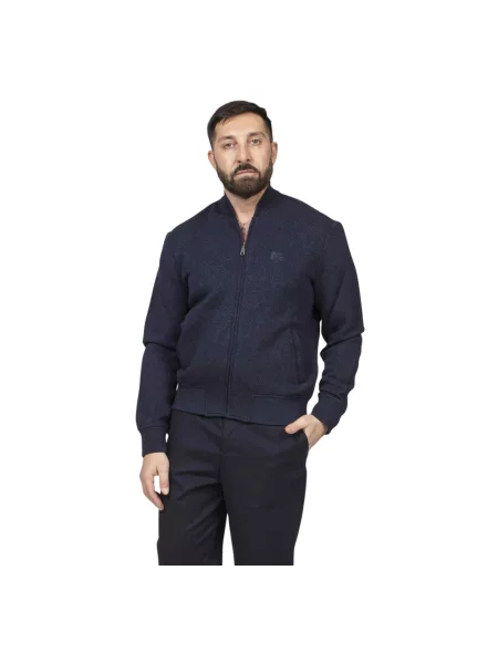 Kurtka bomber Etro z logo niebieski