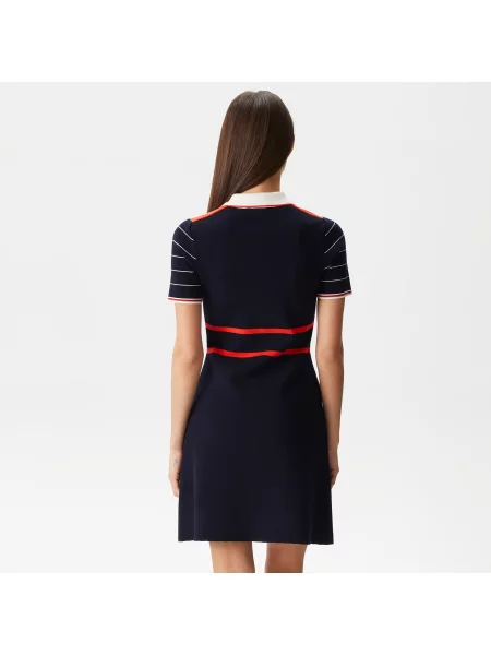 Lacoste Sukienka Lacoste granatowa