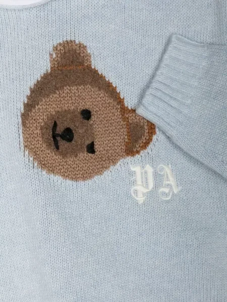 Sweter dziecięcy Palm Angels niebieski