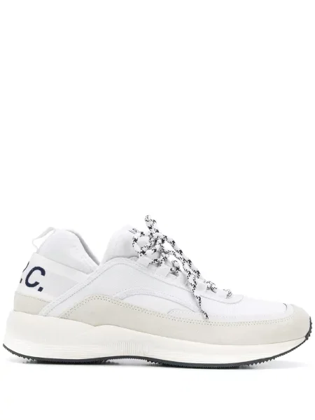 Sneakerși A.p.c. cu imagine alb