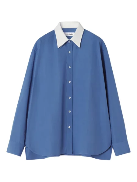 Риза Lanvin синьо