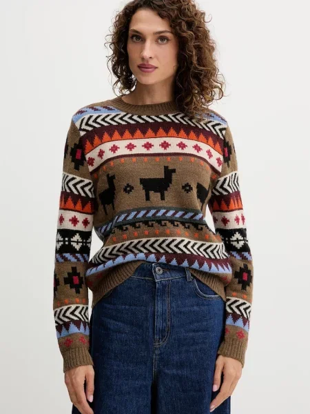 Weekend MaxMara De lână pulover QUIRITE | regular fit maro