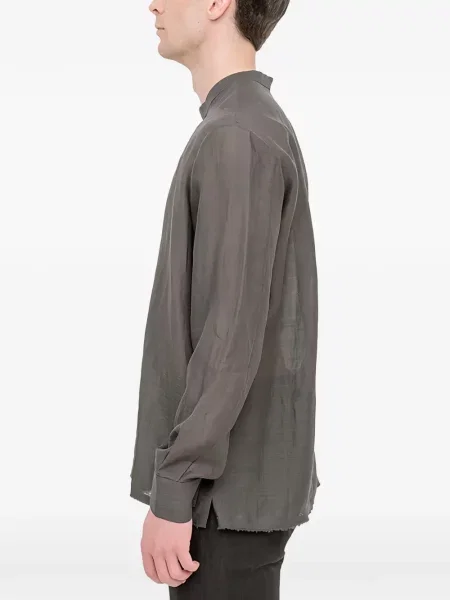 С яка риза Label Under Construction сиво