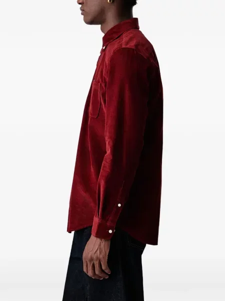 Lung cămașă Barbour roșu