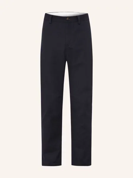 Brunello Cucinelli Chino Kalhoty Extra Slim Fit tmavě modrá