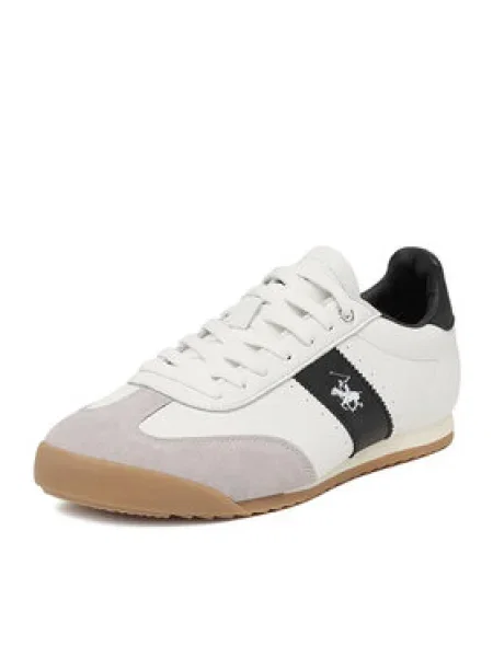 Sneakersy Beverly Hills Polo Club biela