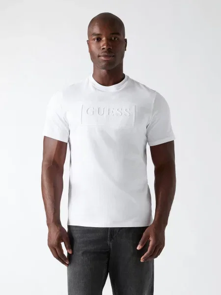 GUESS Tricou alb