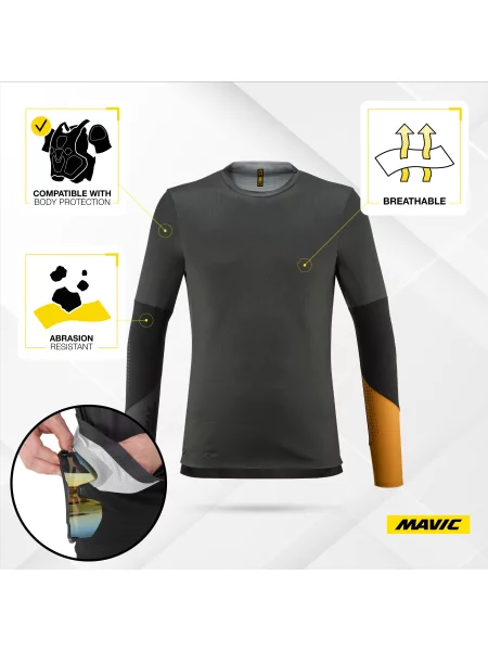 Bluza Mavic szara