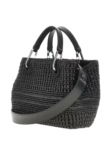 Geantă de mână Emporio Armani negru