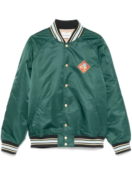 Geacă bomber Drole De Monsieur verde