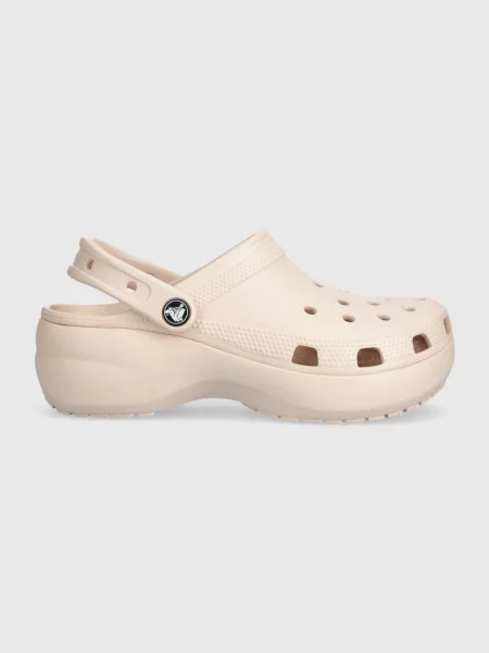 Natikači Crocs Classic Platform Clog roza