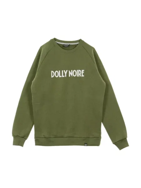 Bluza nierozpinana Dolly Noire z logo zielona