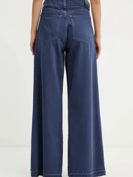 BOSS Jeans SLOUCHY gri deschis portocaliu