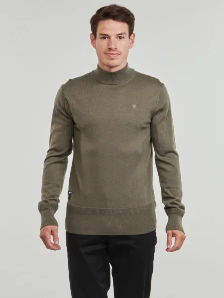 Pletený sveter G-star Raw khaki