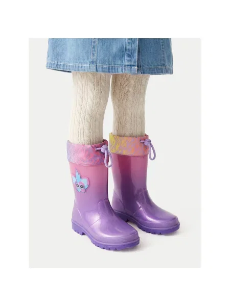 Cizme de cauciuc FURBY violet
