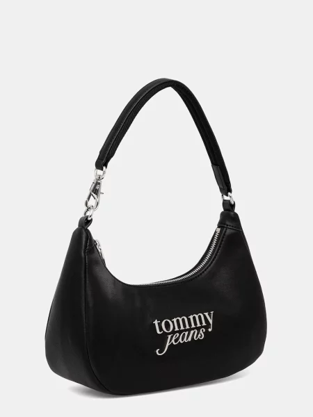 Kabelka Tommy Jeans Tjw Bold Script Shoulder Bag čierna
