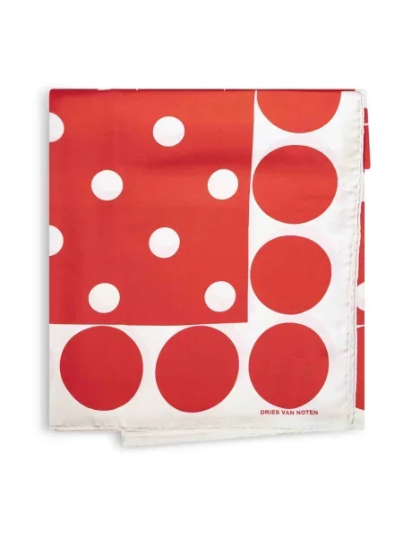 Wielobarwność chusta Dries Van Noten