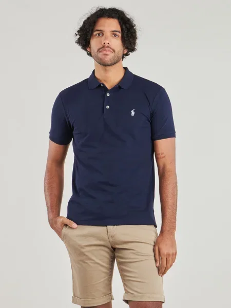 Polo Ralph Lauren Tricou polo Bleumarin Custom albastru