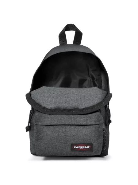 EASTPAK Ruksak Orbit grafit / crvena / crna / bijela siva