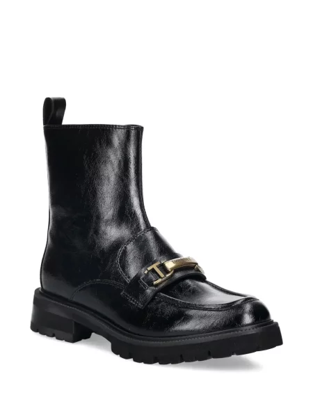 Botine Twinset cu cataramă negru