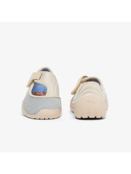 Кроссовки Lacoste бежевые