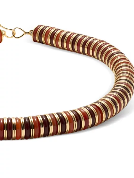 Colier Eddie Borgo cu chihlimbar