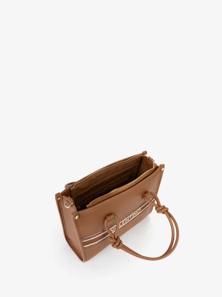 Valentino Bags crossbody torbica iz umetnega usnja AELLA rjava