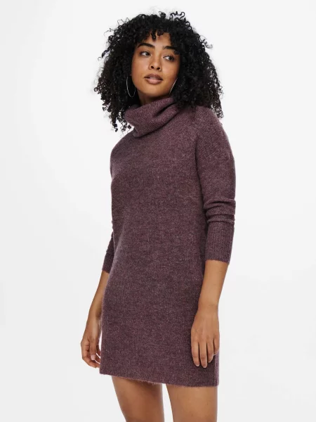 Sukienka Only brązowa