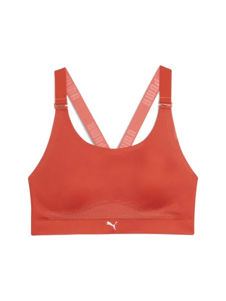 Stanik sportowy PUMA Odzież XL czerwony