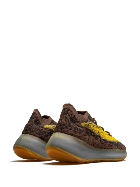 Reflexní tenisky Adidas Yeezy hnědé