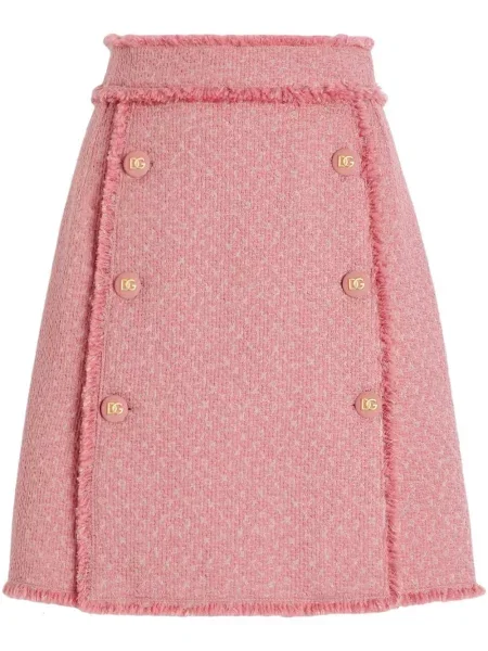 Fusta mini Dolce & Gabbana roz