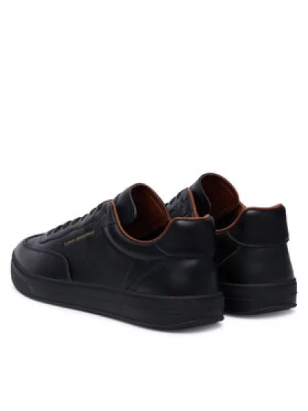 Tommy Hilfiger Sportcipők Th Lo Lux Lth Sneaker fekete