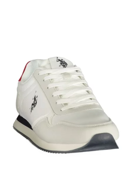 Sneakerși U.s. Polo Assn. cu imagine alb