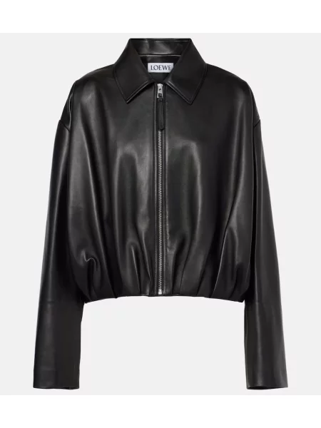 Geanta de piele Loewe negru