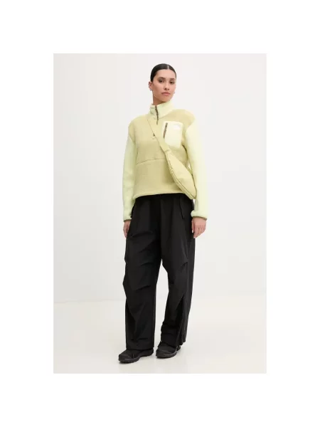 Sweter The North Face polarowy żółty