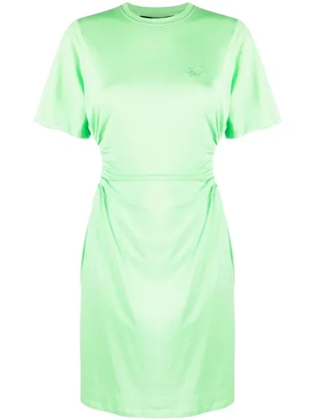 Rochie Karl Lagerfeld din jerseu de costum verde